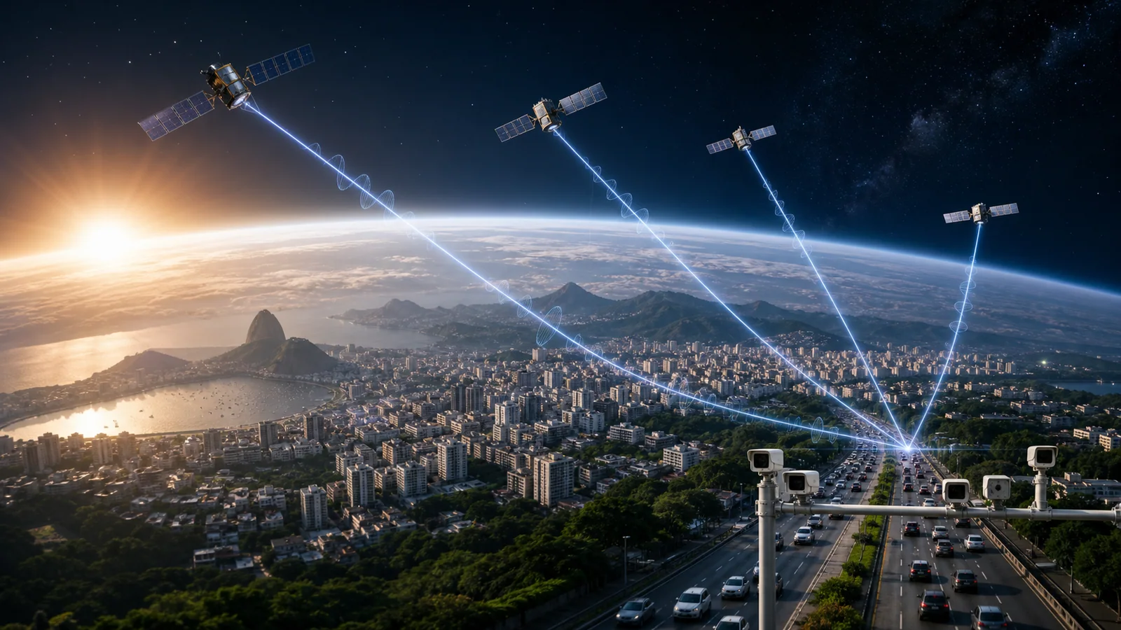 Se o GPS ignorasse Einstein, suas multas de trânsito chegariam na cidade vizinha