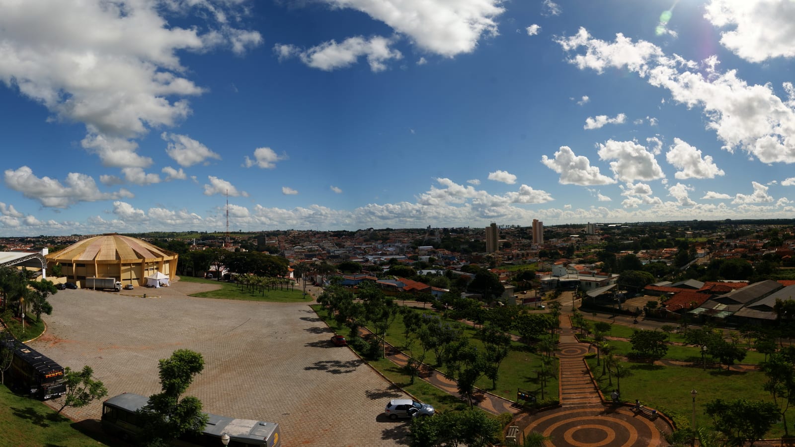 Vista panorâmica da área urbana de Avaré